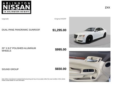 2011 Chrysler 300C Base