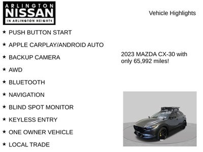 2023 Mazda Mazda CX-30 2.5 Turbo Premium Package