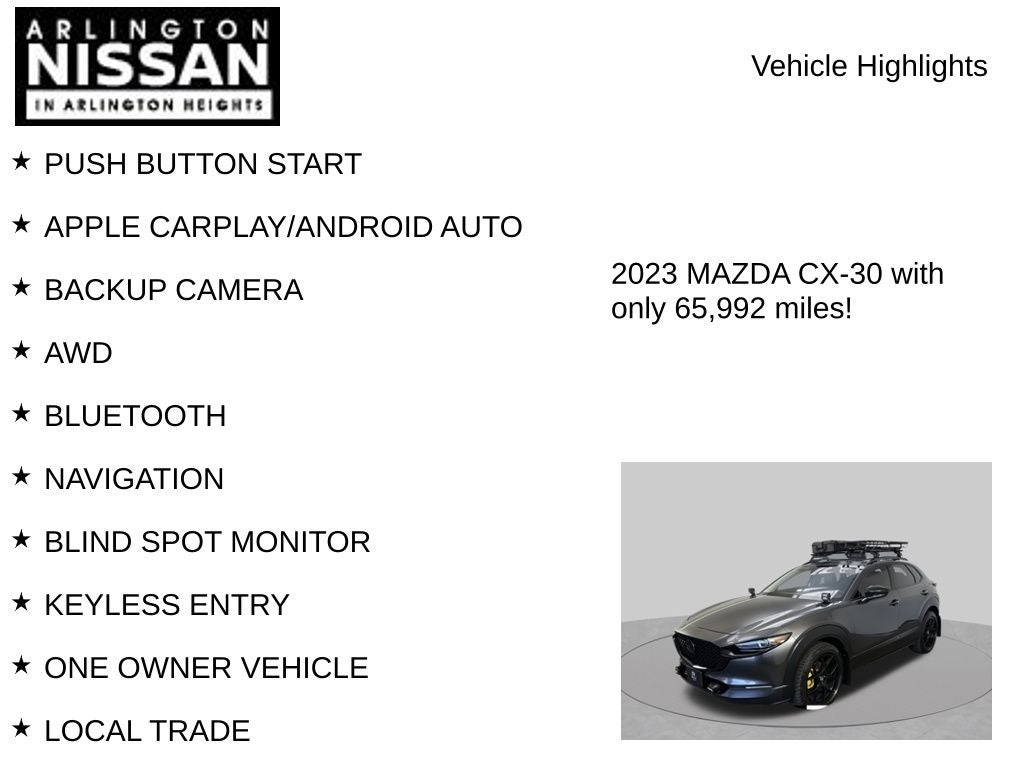 2023 Mazda Mazda CX-30 2.5 Turbo Premium Package