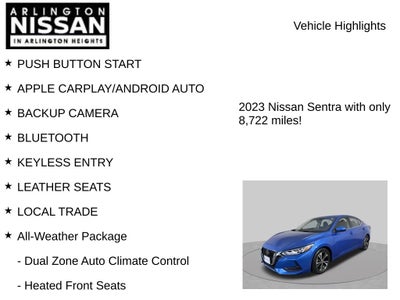 2023 Nissan Sentra SV sv