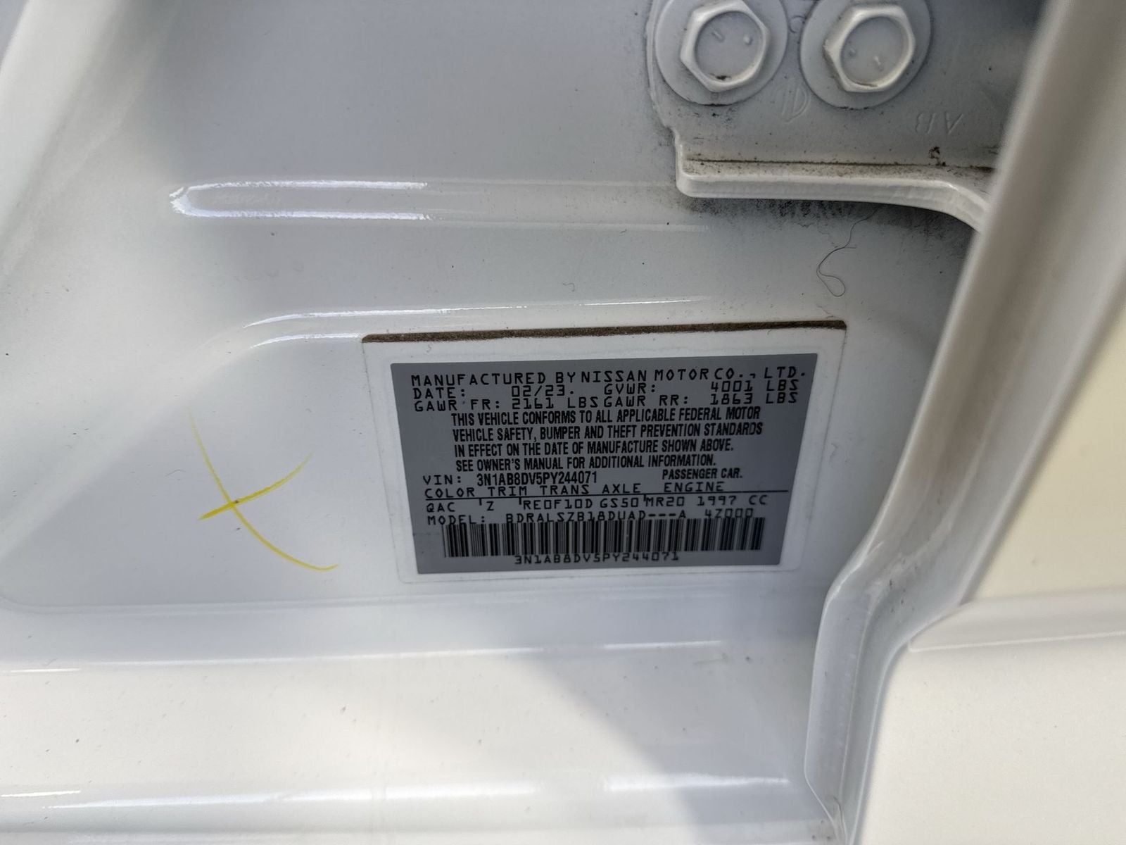 2023 Nissan Sentra SR