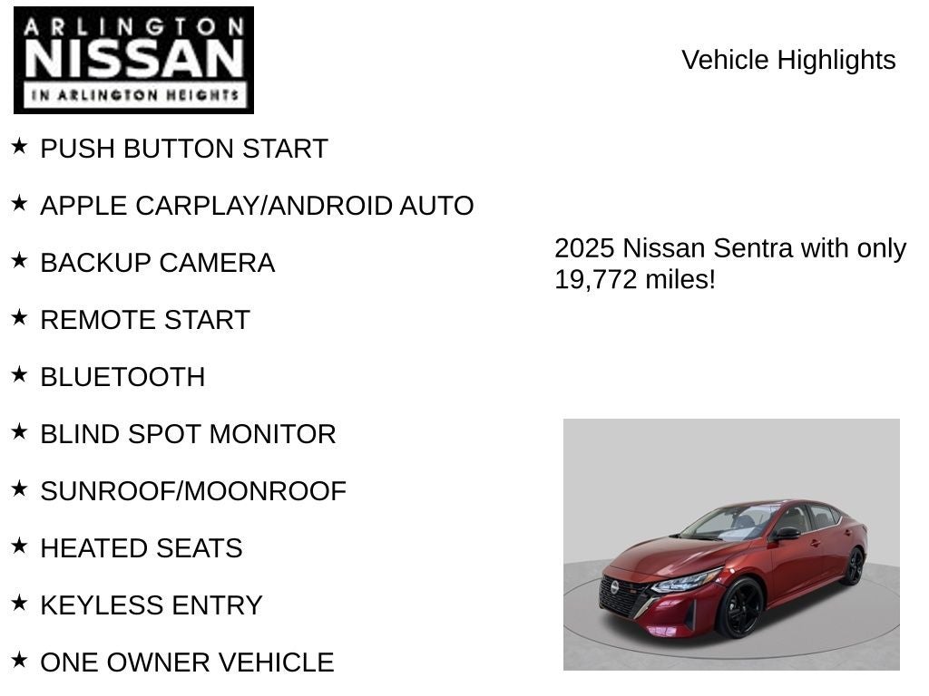 2025 Nissan Sentra SR