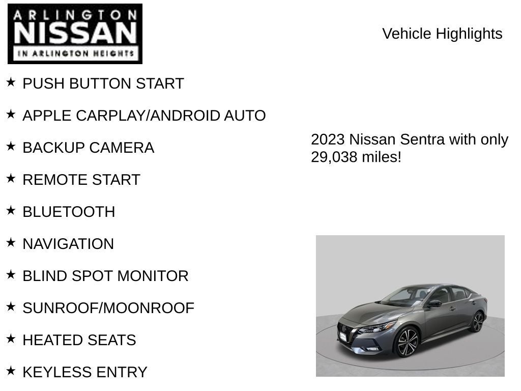 2023 Nissan Sentra SR Premium