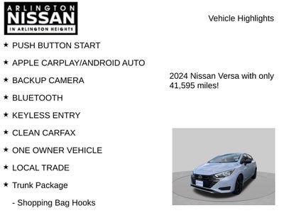 2024 Nissan Versa 1.6 SR