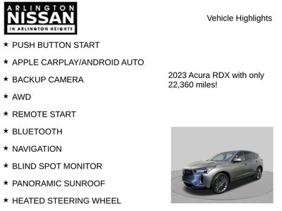 2023 Acura RDX A-Spec Advance Package SH-AWD