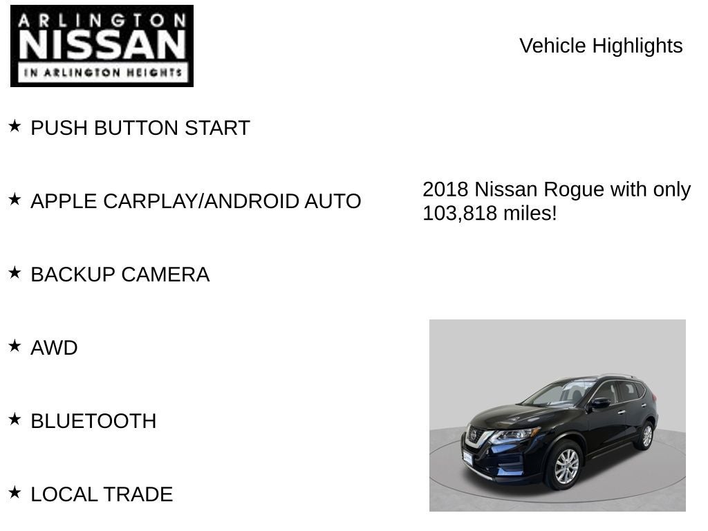 2018 Nissan Rogue SV