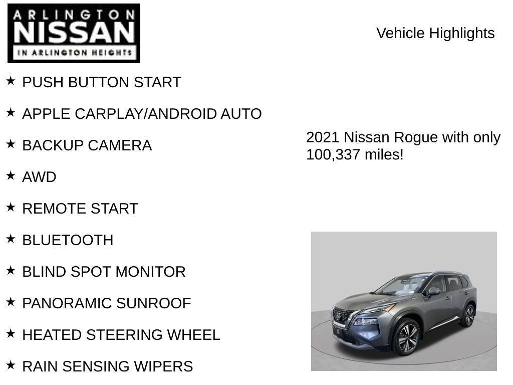 2021 Nissan Rogue SL