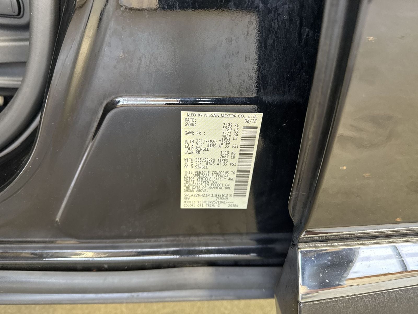 2018 Nissan Murano Platinum