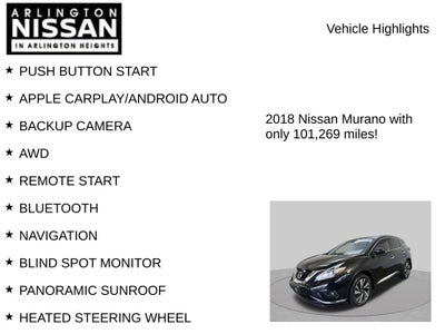2018 Nissan Murano Platinum