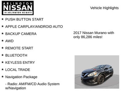 2017 Nissan Murano S
