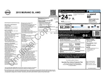 2015 Nissan Murano SL