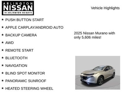 2025 Nissan Murano SL