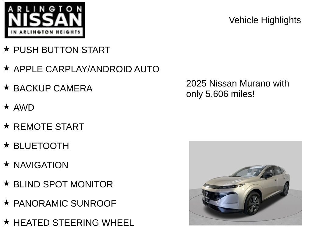 2025 Nissan Murano SL