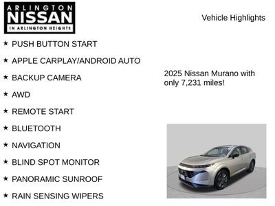 2025 Nissan Murano SL