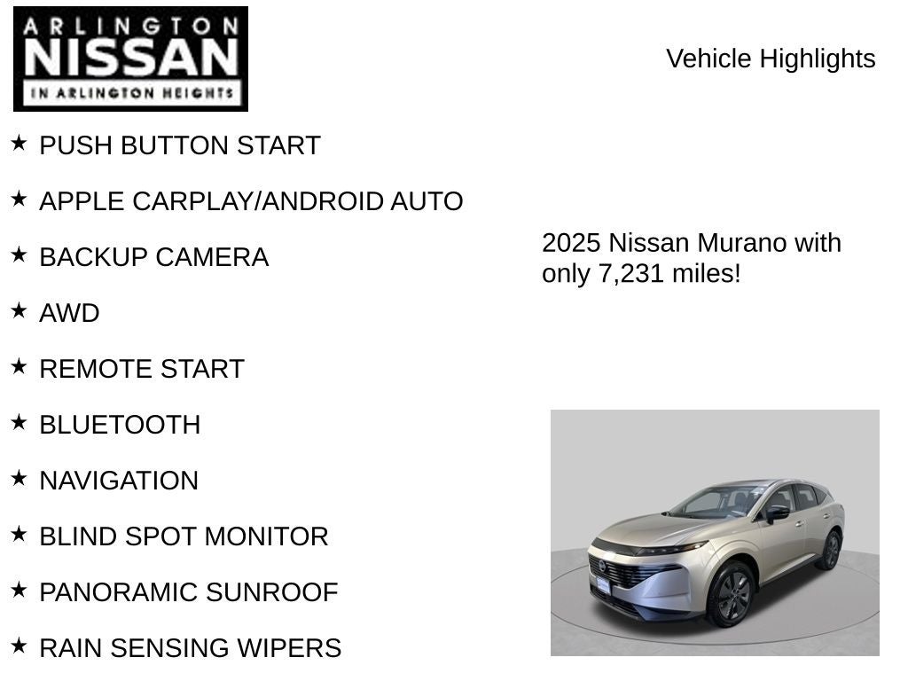 2025 Nissan Murano SL