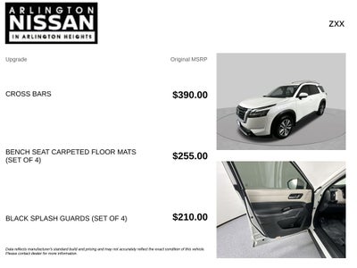 2022 Nissan Pathfinder SL 4WD