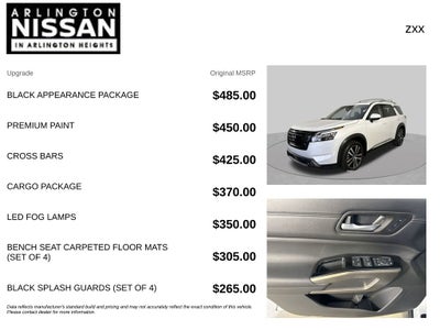 2025 Nissan Pathfinder Platinum