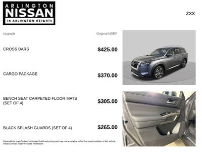 2025 Nissan Pathfinder Platinum