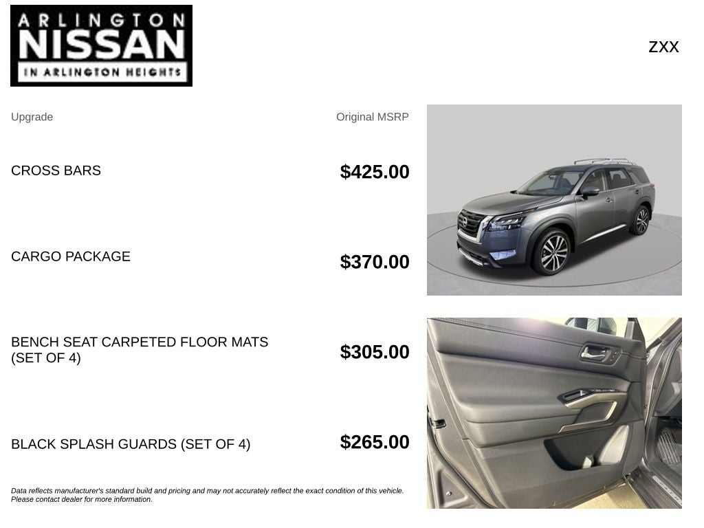 2025 Nissan Pathfinder Platinum