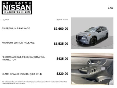 2023 Nissan Rogue SV Premium Midnight Edition