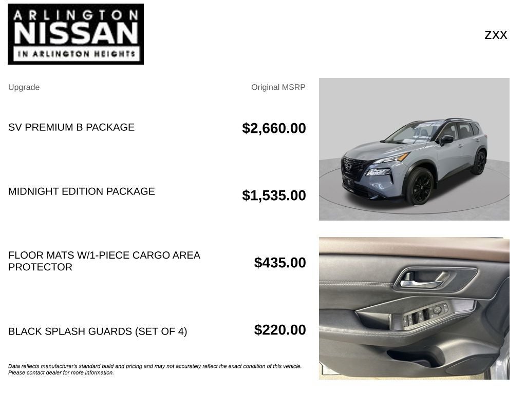 2023 Nissan Rogue SV Premium Midnight Edition