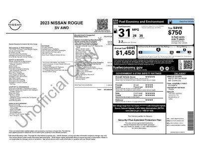2023 Nissan Rogue SV Premium Midnight Edition
