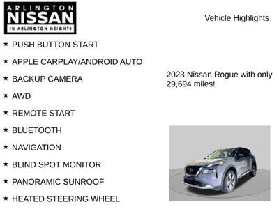 2023 Nissan Rogue Platinum