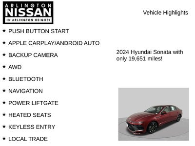 2024 Hyundai Sonata SEL