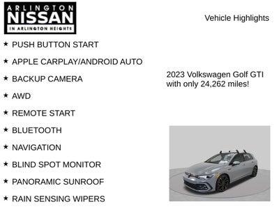 2023 Volkswagen Golf GTI Autobahn