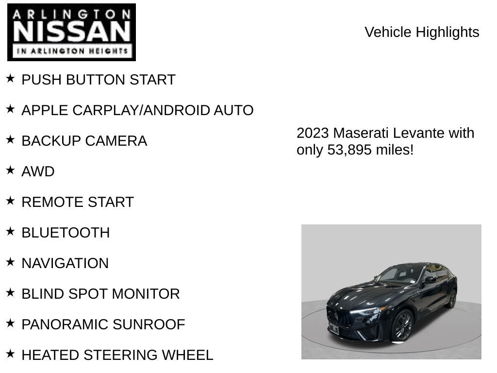 2023 Maserati Levante Modena S V8