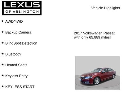 2017 Volkswagen Passat 1.8T SE