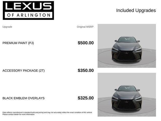 2026 Lexus NX NX 350