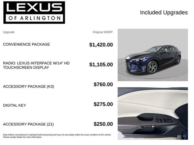 2024 Lexus RX RX 350