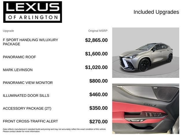 2025 Lexus NX NX 350 F SPORT Handling