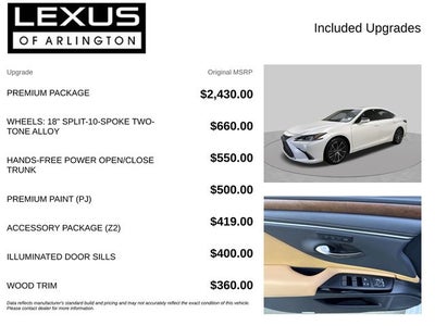 2025 Lexus ES 350 ES 350