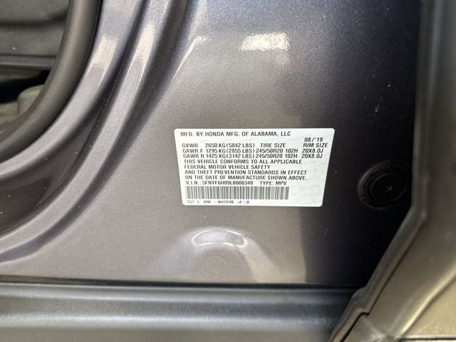 2020 Honda Pilot Elite