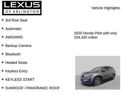 2020 Honda Pilot Elite