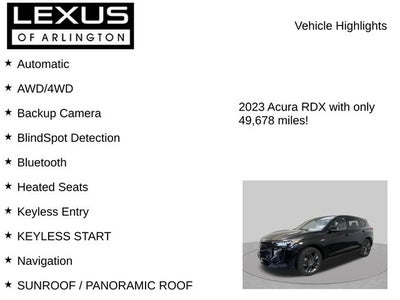2023 Acura RDX w/A-Spec Package