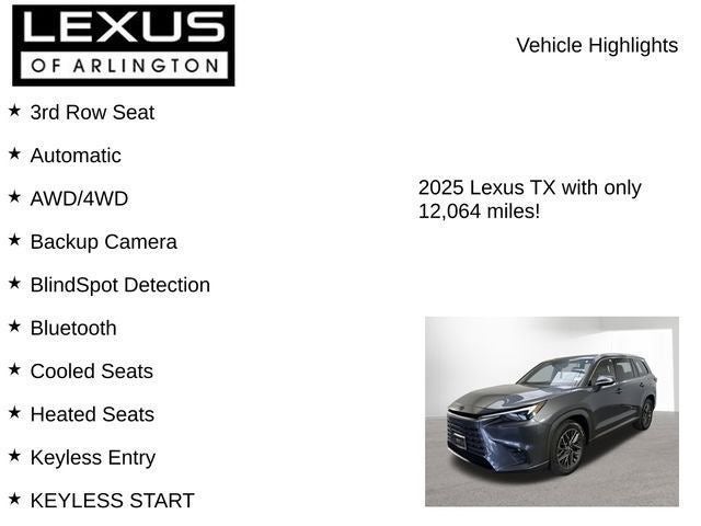 2025 Lexus TX TX 350 Premium
