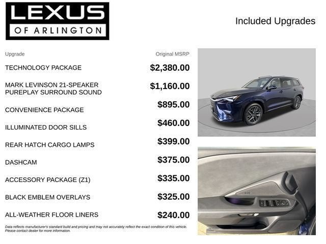 2026 Lexus TX TX 350 Luxury