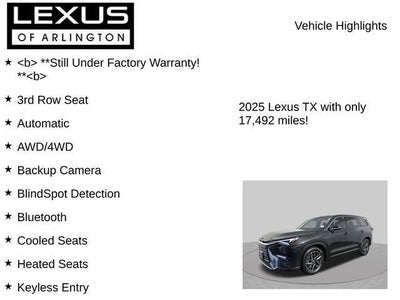 2025 Lexus TX TX 350