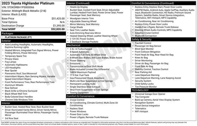 2023 Toyota Highlander L