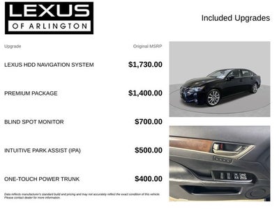 2015 Lexus GS 4dr Sdn RWD