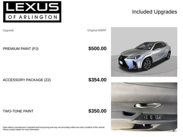 2025 Lexus UX 300h UX 300h F SPORT Design