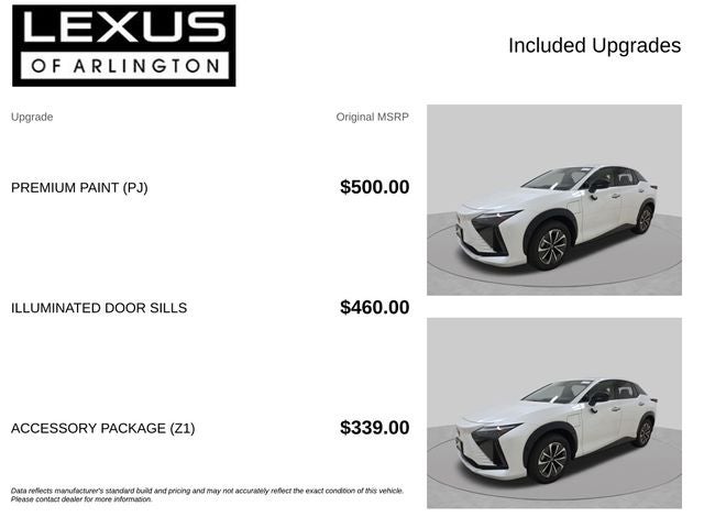 2025 Lexus RZ 300e RZ 300e