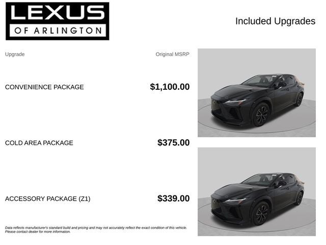 2026 Lexus RZ RZ 350e Premium