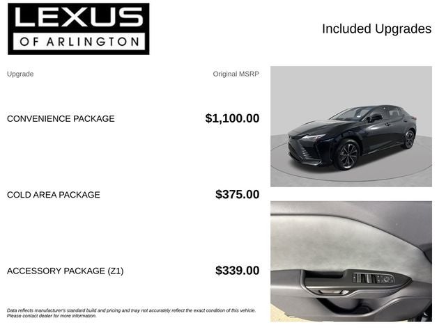 2026 Lexus RZ RZ 350e Premium