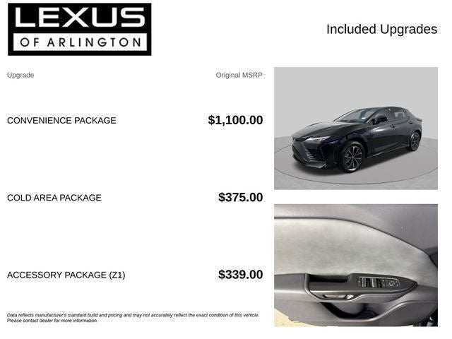 2026 Lexus RZ RZ 350e Premium