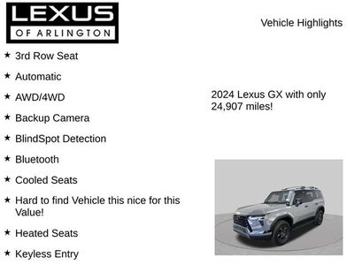 2024 Lexus GX GX 550 Overtrail+