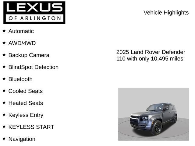 2025 Land Rover Defender 110 OCTA